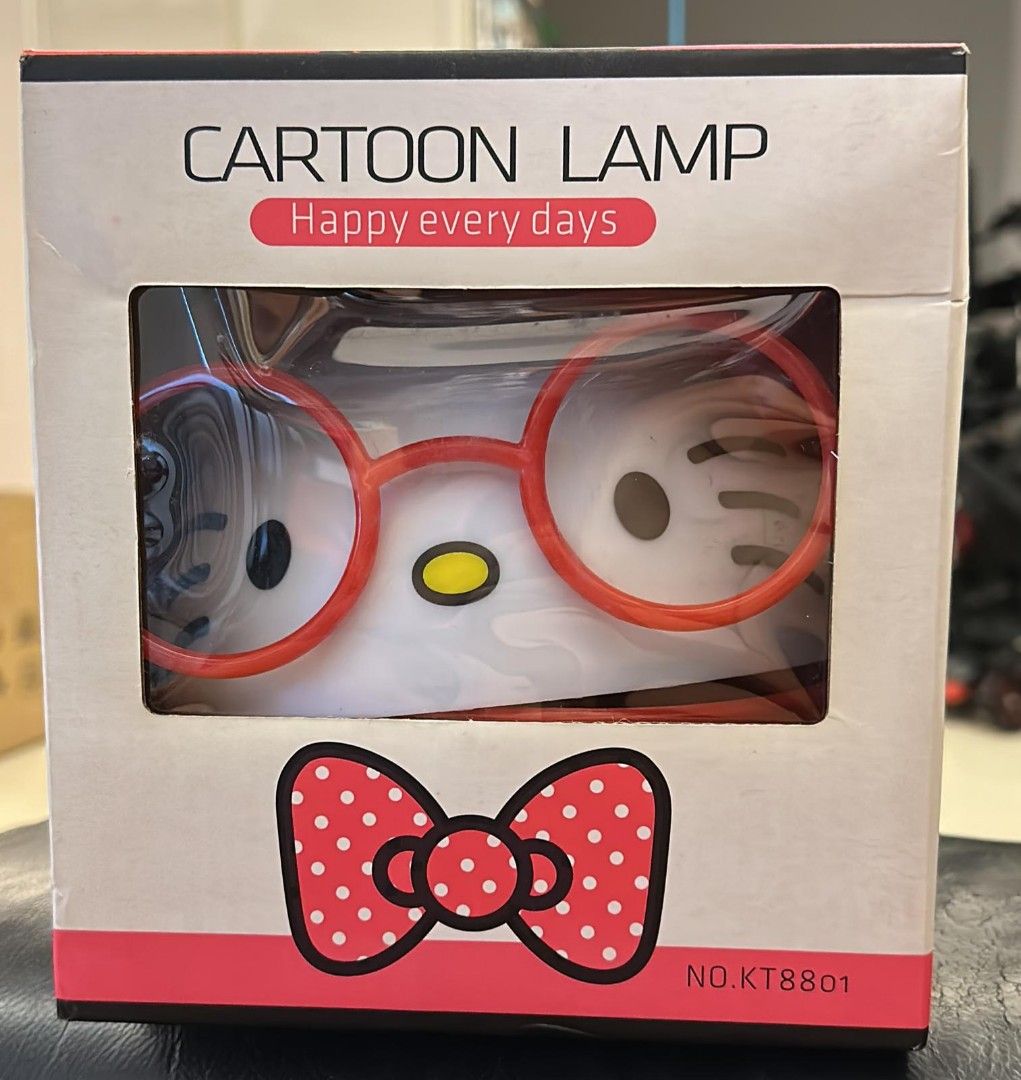 Hello Kitty Cartoon Lamp, TV & Home Appliances, Other Home Appliances on  Carousell