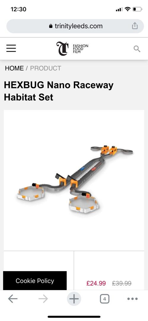 Hexbug nano 2025 raceway