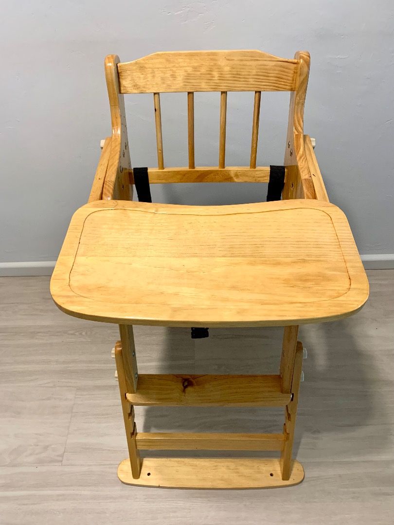 Vintage high shop chair safety strap