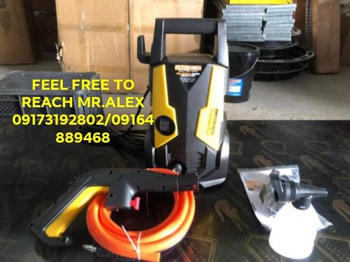High Pressure Washer (Specs: MAXWATER FLOW 390L/H MAX PRESSURE 120 BAR ...