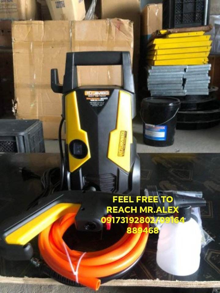 High Pressure Washer (Specs MAXWATER FLOW 390L/H MAX PRESSURE 120 BAR