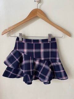 H&M gingham skirt 4-6 yo