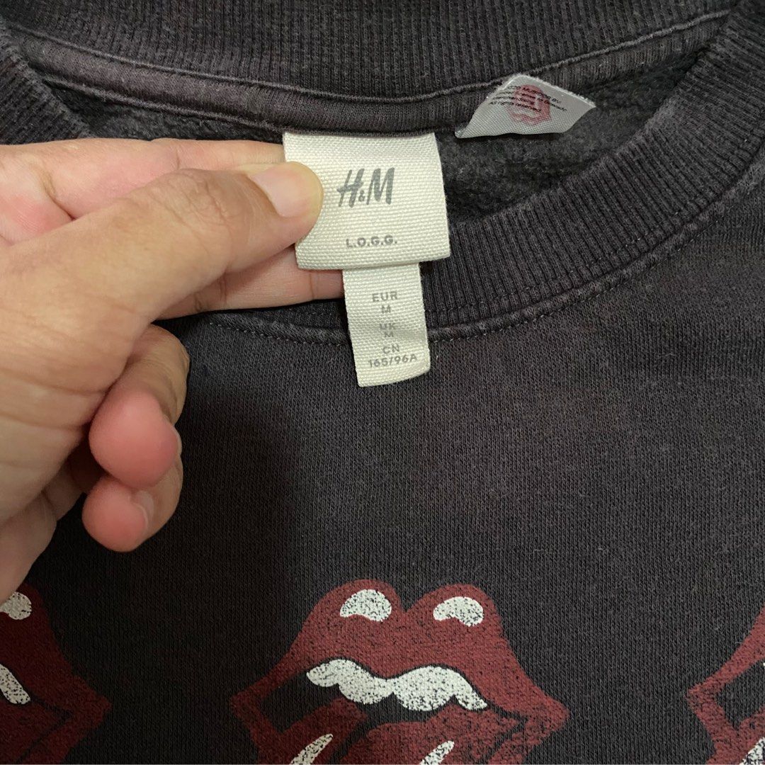 H&m rolling shop stones sweatshirt