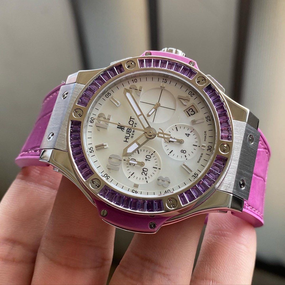 Hublot Big Bang Tutti Frutti Automatic Movement Dim. 38mm Fesyen Wanita Jam Tangan di Carousell