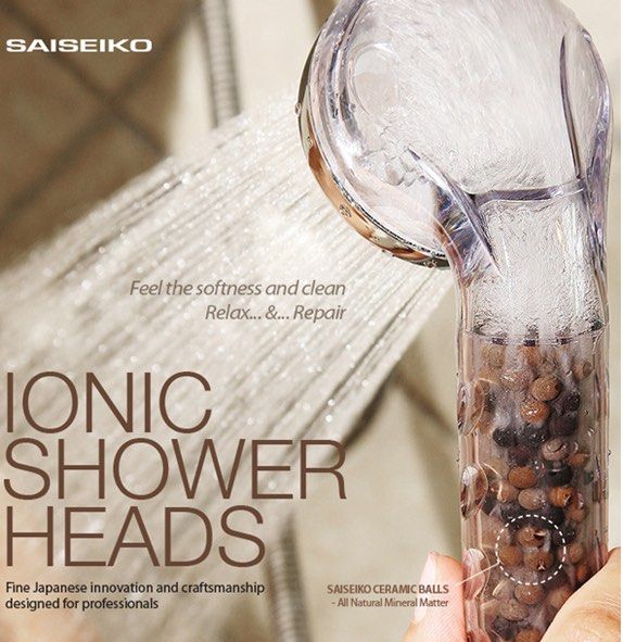 Hyper Frion Shower Head Ionic shower head, Furniture & Home Living