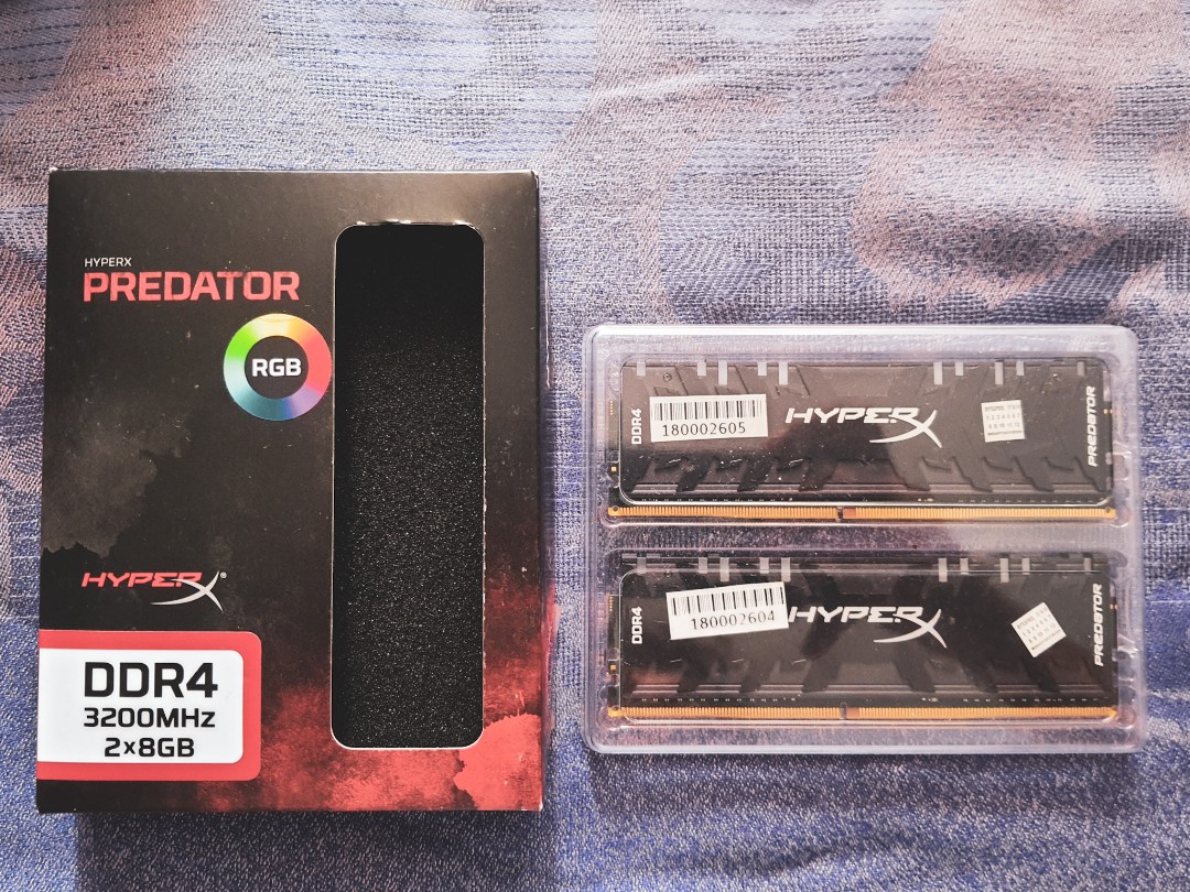 Hyperx hot sale predator 2x8gb