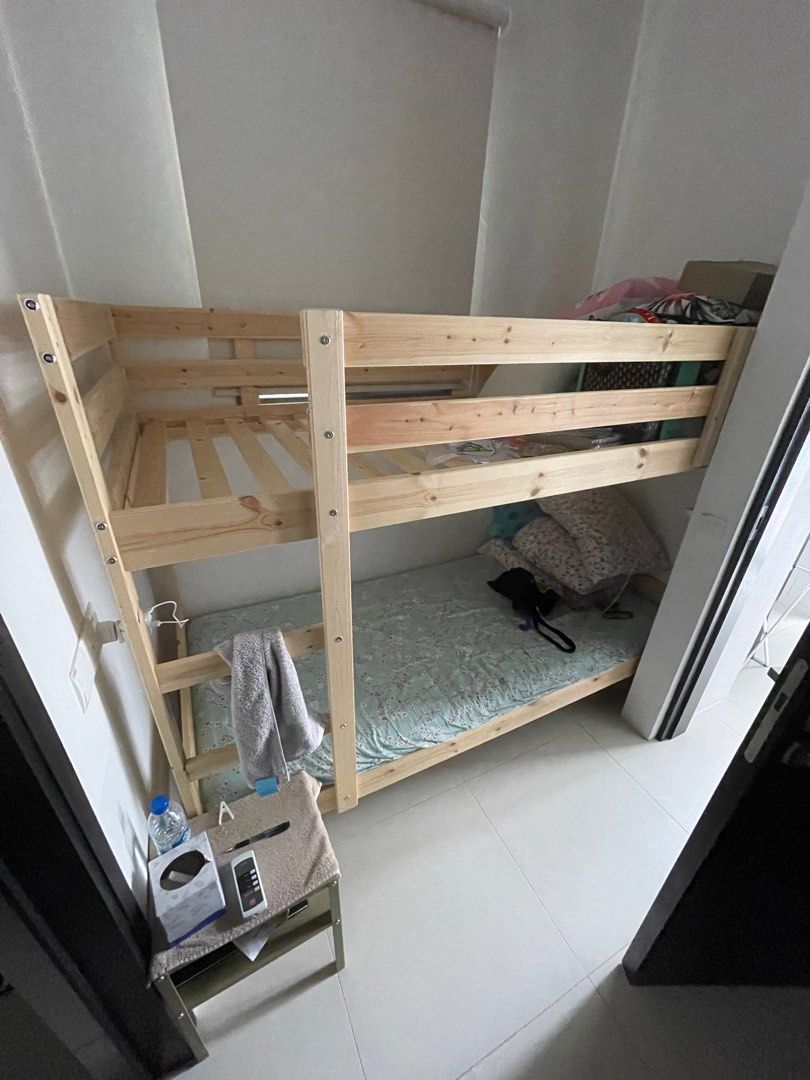 IKEA Double Decker Bedframe, Furniture & Home Living, Furniture, Bed
