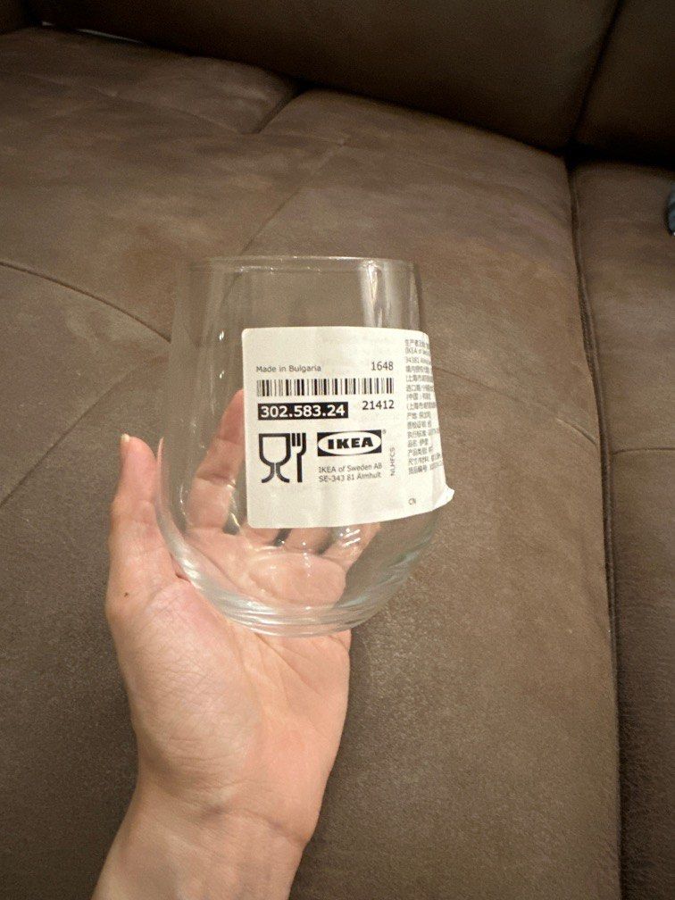 IKEA glasses x4, Furniture & Home Living, Kitchenware & Tableware