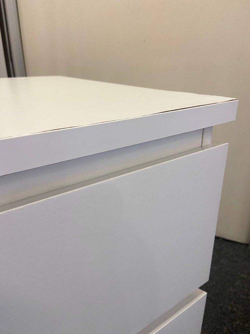Ikea MALM bedside table drawers, Furniture & Home Living, Furniture