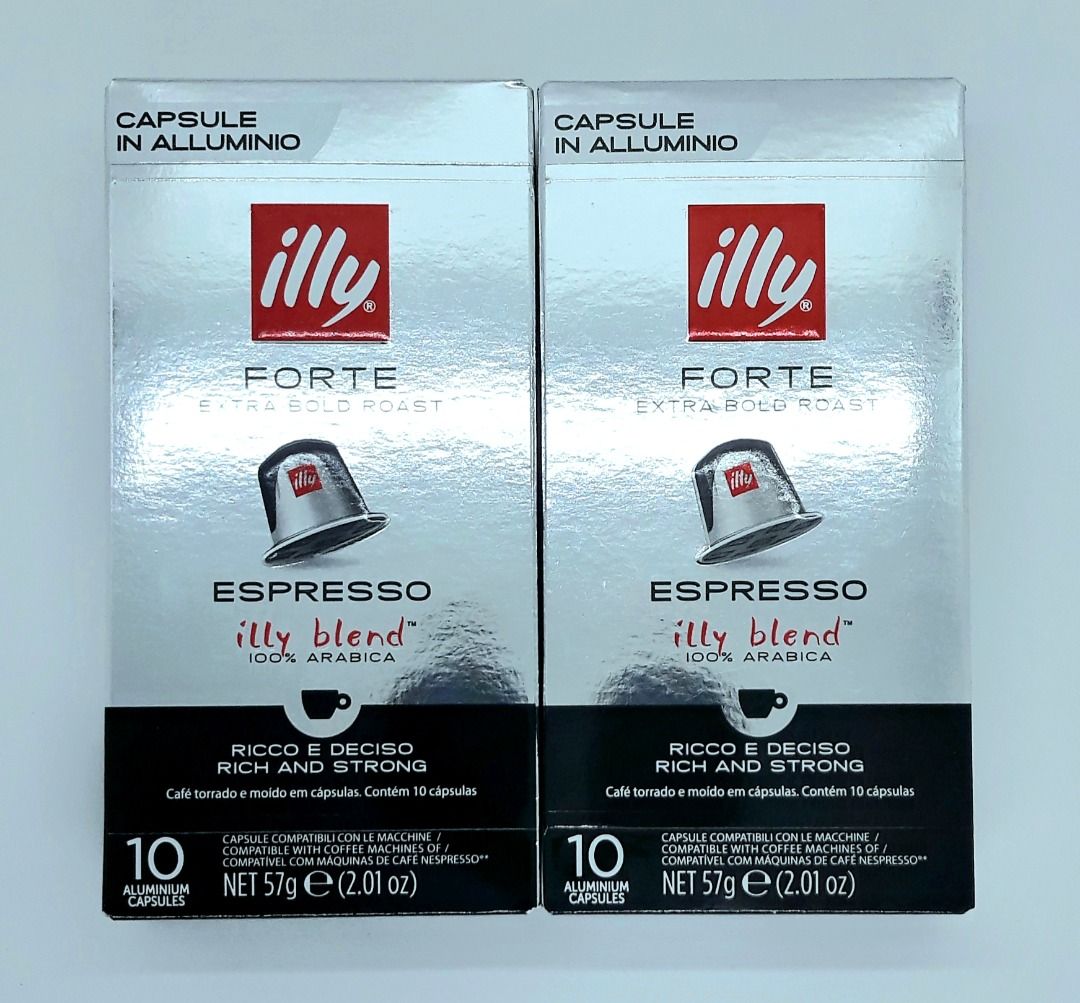 Illy Nespresso Pods Classico and Forte, Furniture & Home Living