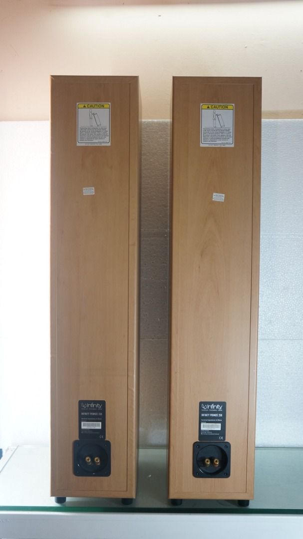 Infinity Primus 250 2Way Floorstanding Speakers, Audio, Soundbars