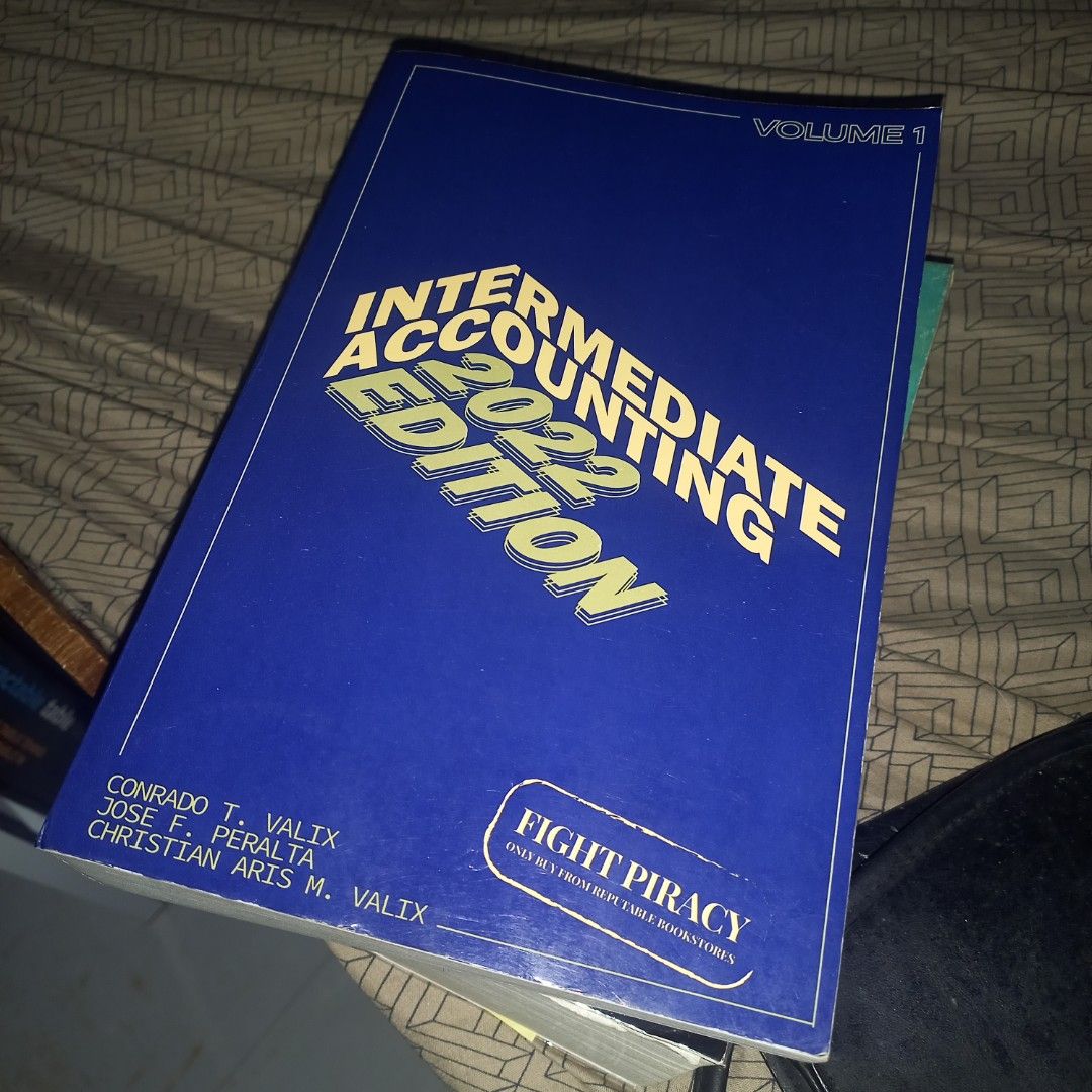 Intermediate Accounting 1 Book by Valix, Hobbies & Toys, Books