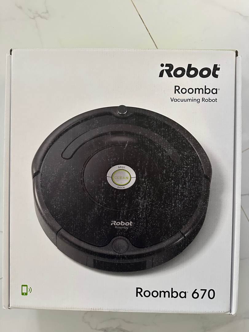 iRobot Roomba 670, TV & Home Appliances, Vacuum Cleaner & Housekeeping