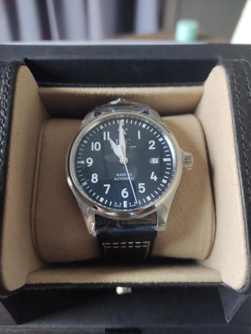 IWC Pilot s Mark XX Blue Dial 40mm Luxury Watches on Carousell