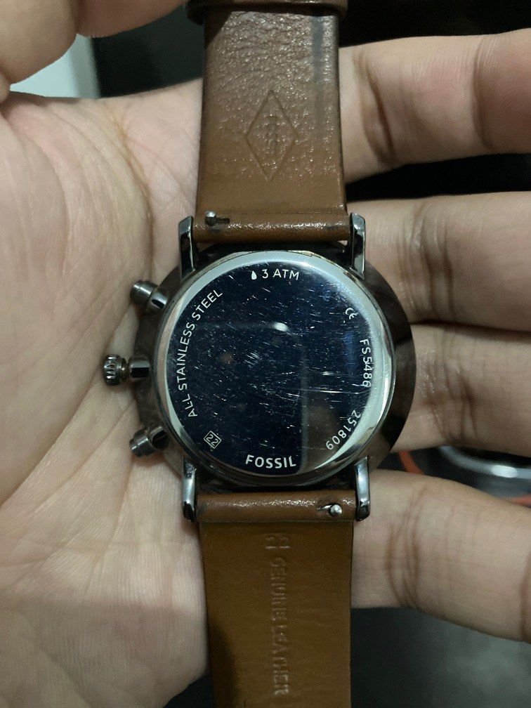 Jam Tangan Fossil FS5486 Fesyen Pria Jam Tangan di Carousell