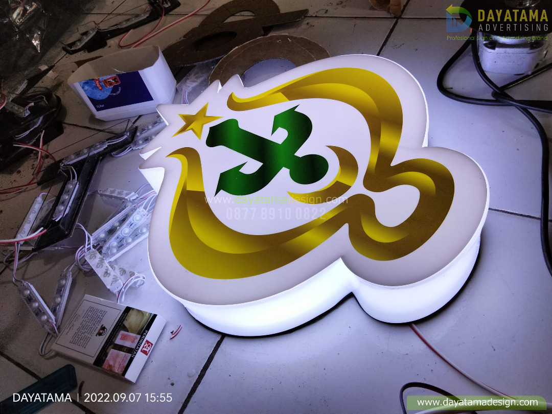 Jasa Signage Neon Box Murah Bandung, Desain & Kerajinan Tangan, Karya