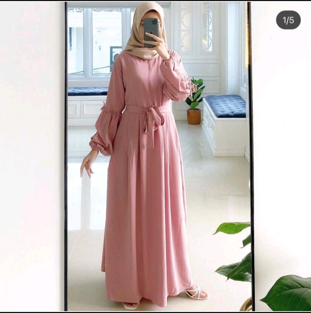 Jubah Dress Labuh Muslimah Plus Size New Ready Stock Women s