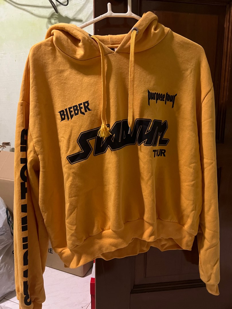 Justin Bieber Cropped Hoodie