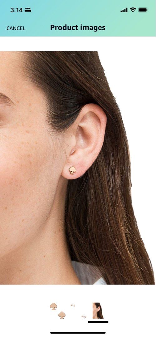 Signature spade sales mini studs