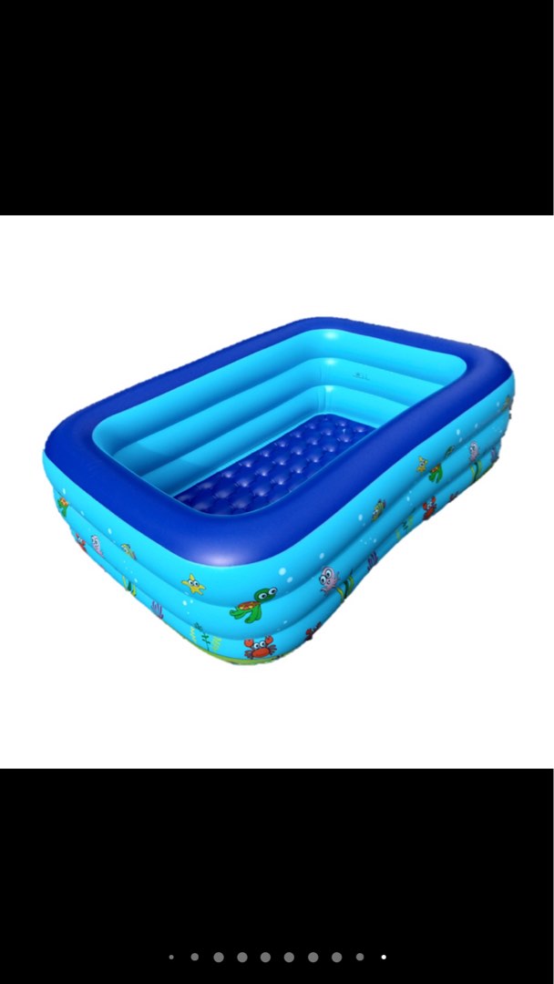 Kiddie inflatable pool with pump (1.5 meter), Babies & Kids, Infant