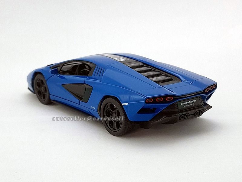 KInsmart Countach LPI 8004 Diecast Metal Model Car Blue
