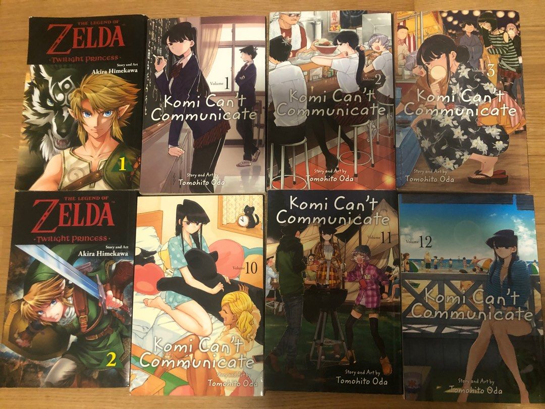 Komi can't communicate/ Twighlight princess legend of zelda manga