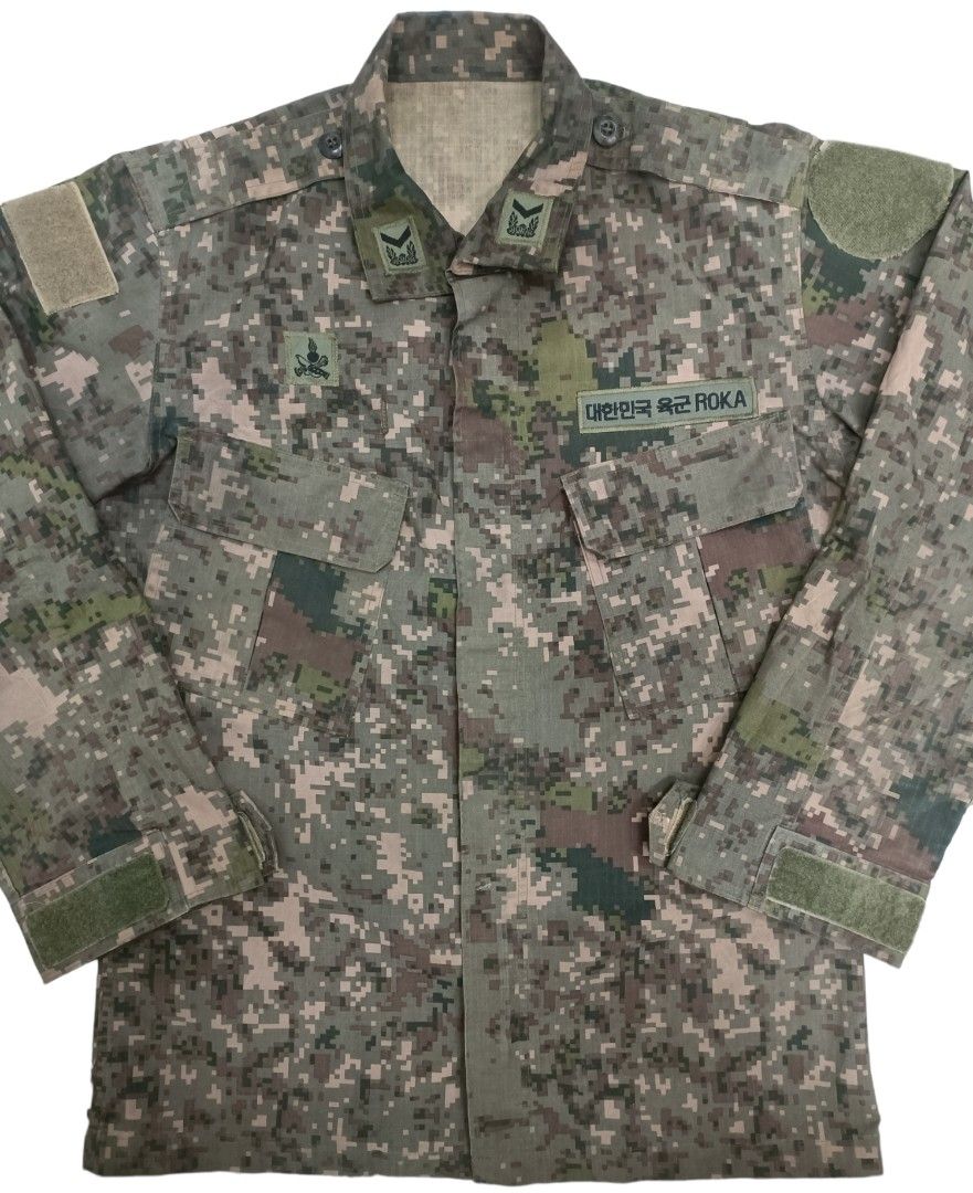 Korea Army Jacket Digital, Men's Fashion, Coats, Jackets and Outerwear