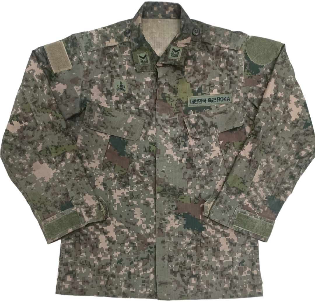 Korea Army Jacket Digital, Men's Fashion, Coats, Jackets and Outerwear