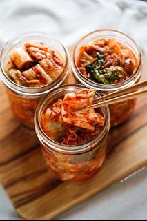 Korean Snacks (Kimchi, Ramen, Luncheon Meat, Seaweed)
