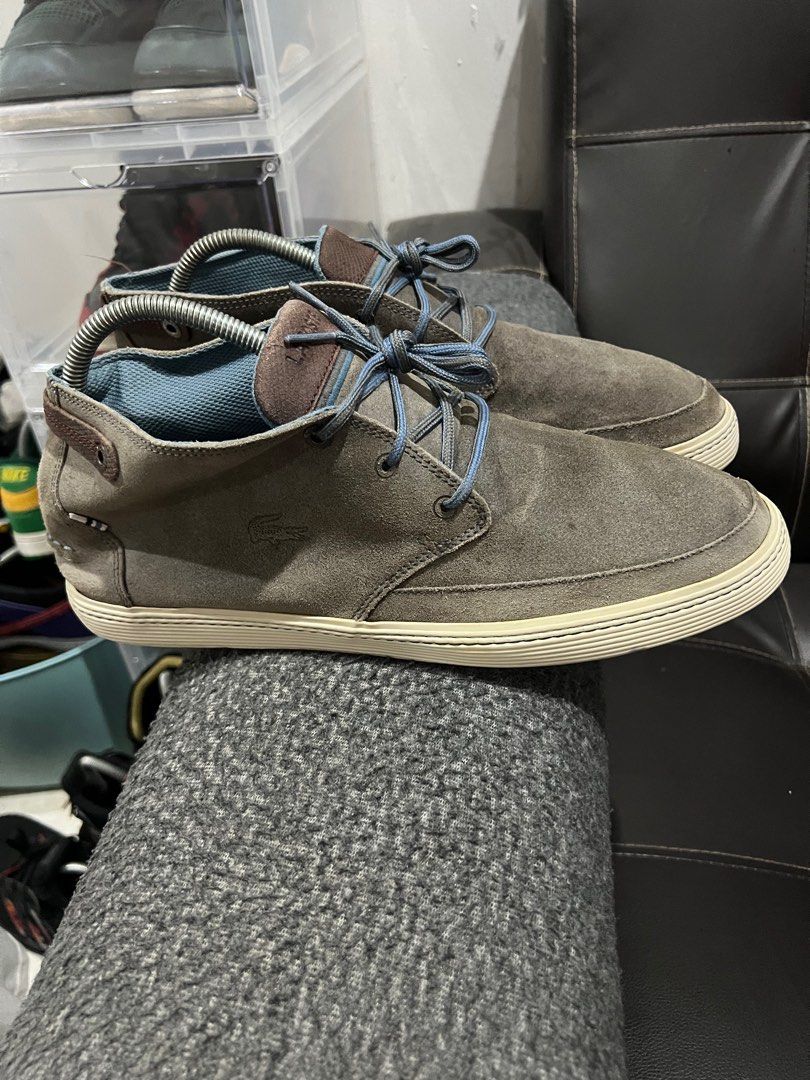 Lacoste clavel chukka boots on sale