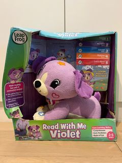 LeapFrog Read with Me Violet 英語學習互動玩具