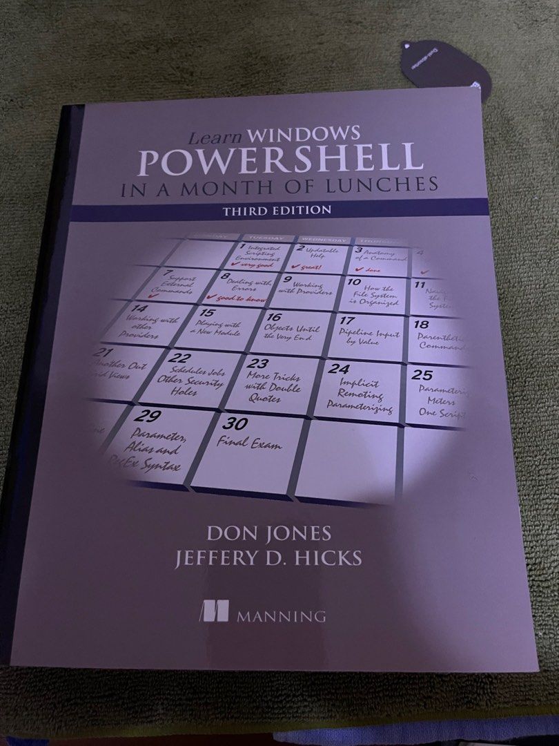 Learn Windows Power Shell, Hobbies & Toys, Books & Magazines, Textbooks ...
