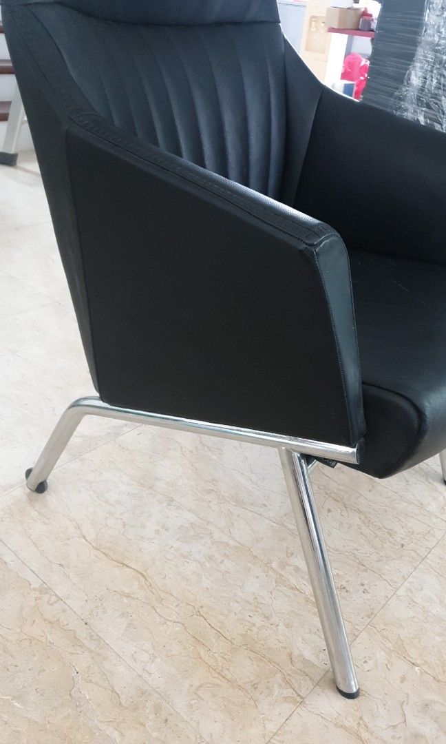 SESTA Dama Italian Made Leather Chair, Furniture & Home Living