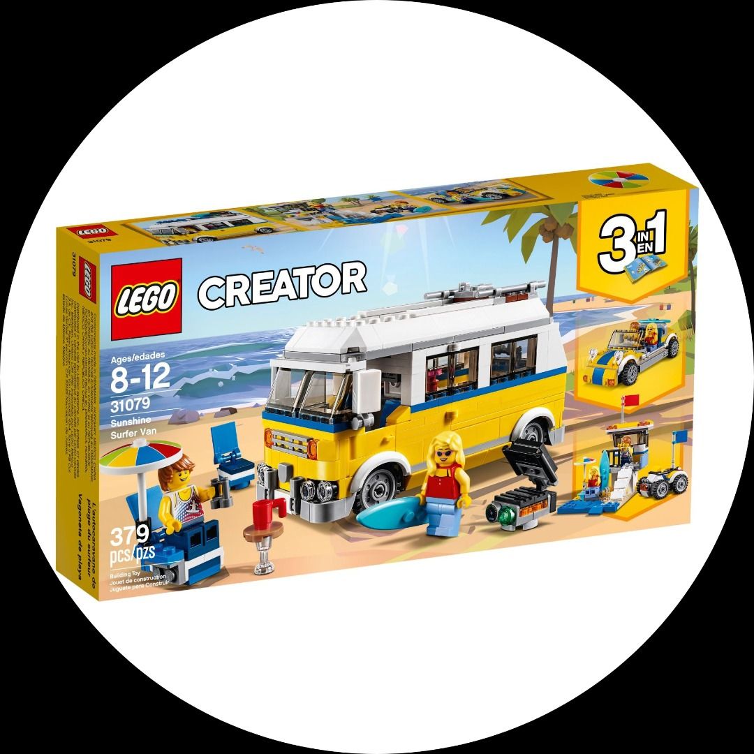 Camper Van Lego31079 LEGO 31079 Sunshine Surfer Van, Hobbies Toys