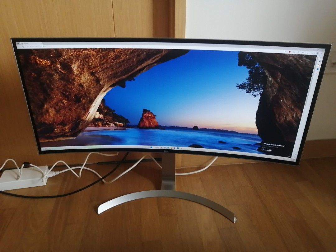 LG Curved Ultrawide 34-inch monitor, Computers & Tech, Parts ...