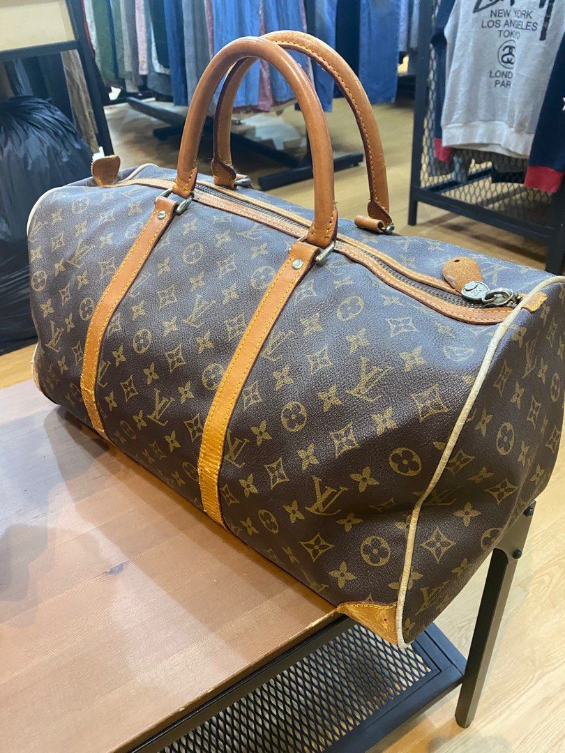 Mens Soft Sided Luggage  Luxury Travel Duffle Bags  LOUIS VUITTON 