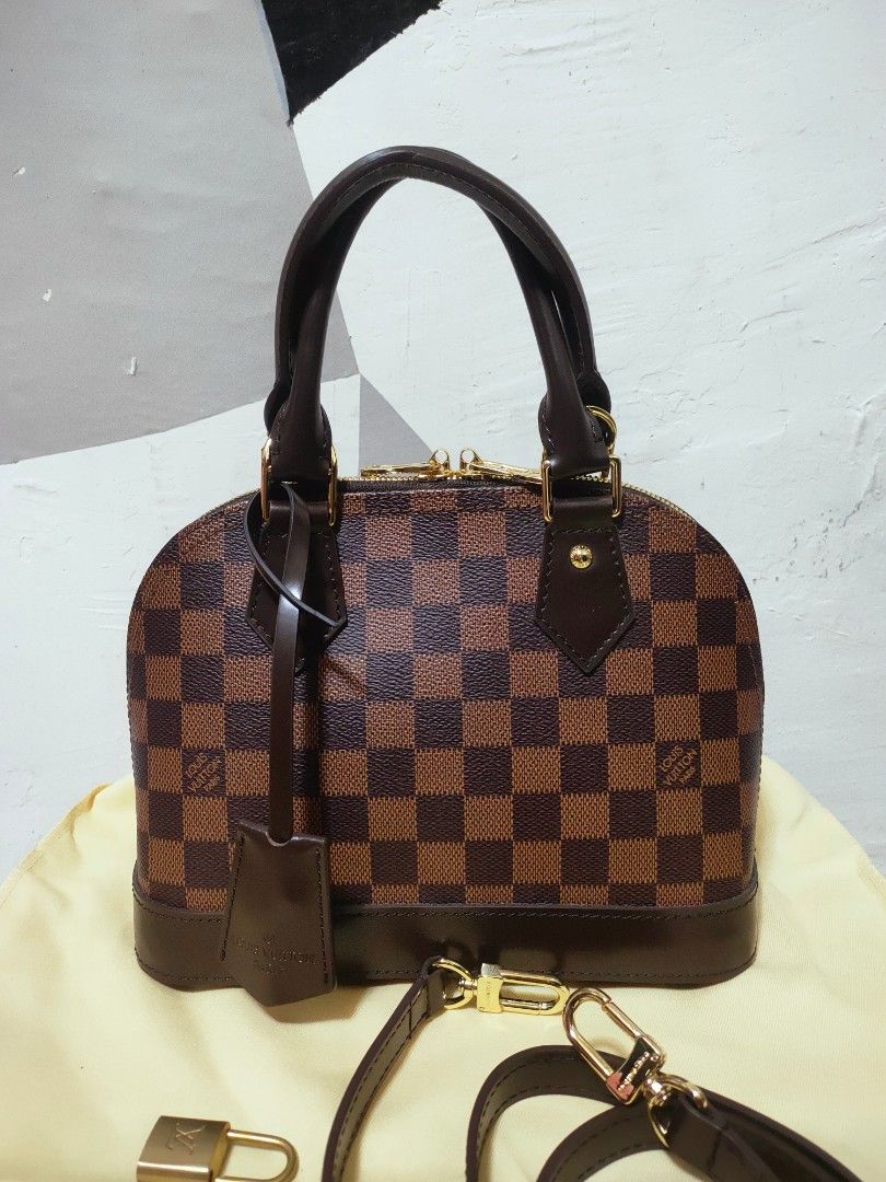 LV Alma damier pm size (Category: Luxury Bags & Wallets) located in Cebu City. Submitted by elcoleccion21 (Listing ID 1209426400, Image 2). Description: ❤️🤍 Japan Box sourced ❤️🤍 walang flaws in excellent condition ❤️🤍 coded ❤️🤍 real leather ❤️🤍 Quality GUARANTEED !.