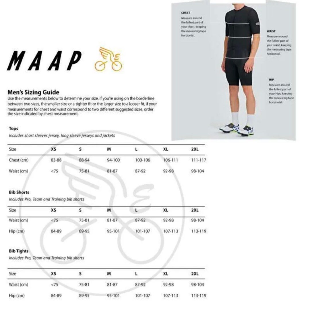 MAAP Training Jersey Original - Size S, Olah Raga, Sepeda di