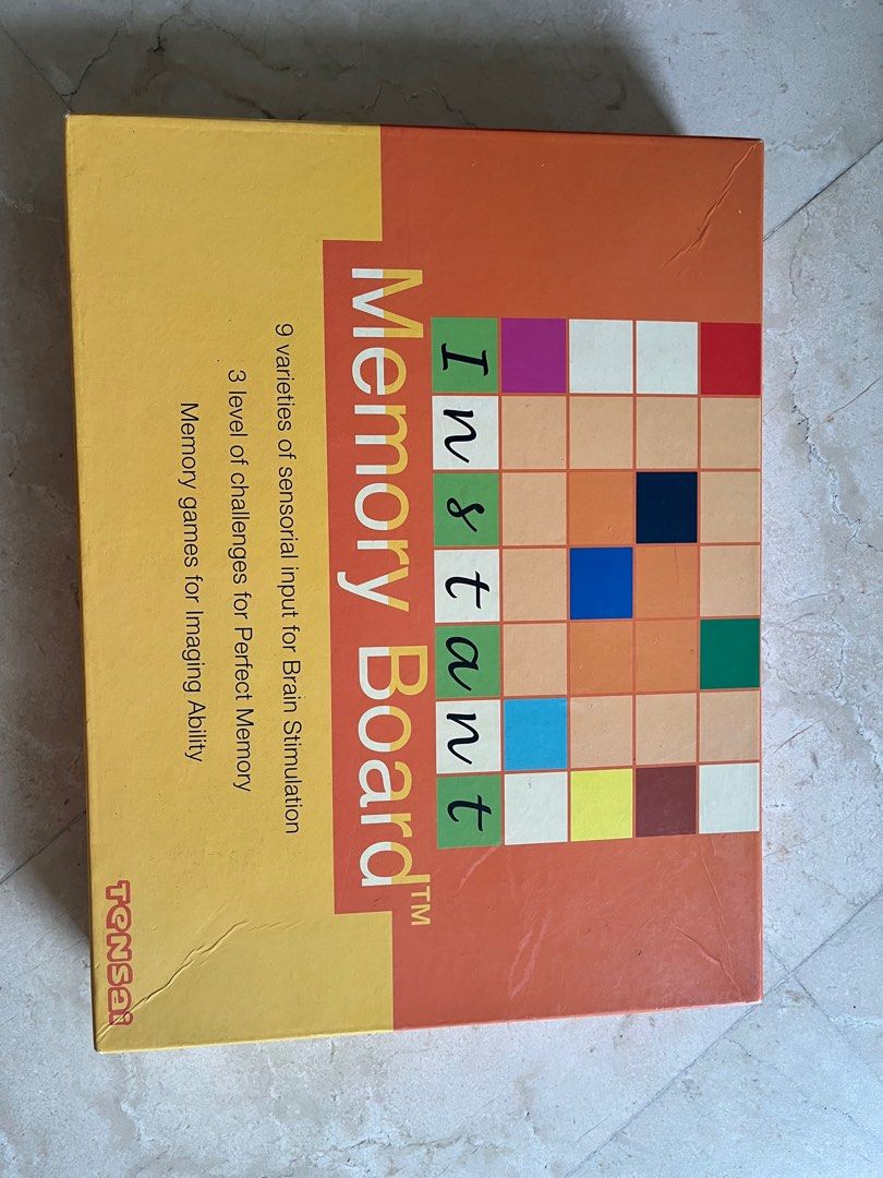 Memory Board for Imaging Ability Training, Hobbies & Toys