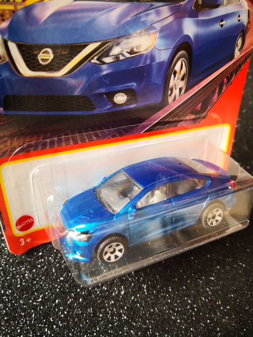 Matchbox 2016 Nissan Sentra Blue Almera, Hobbies & Toys, Toys & Games