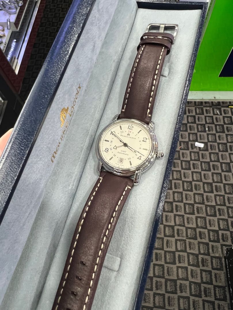 Maurice lacroix gmt discount automatic