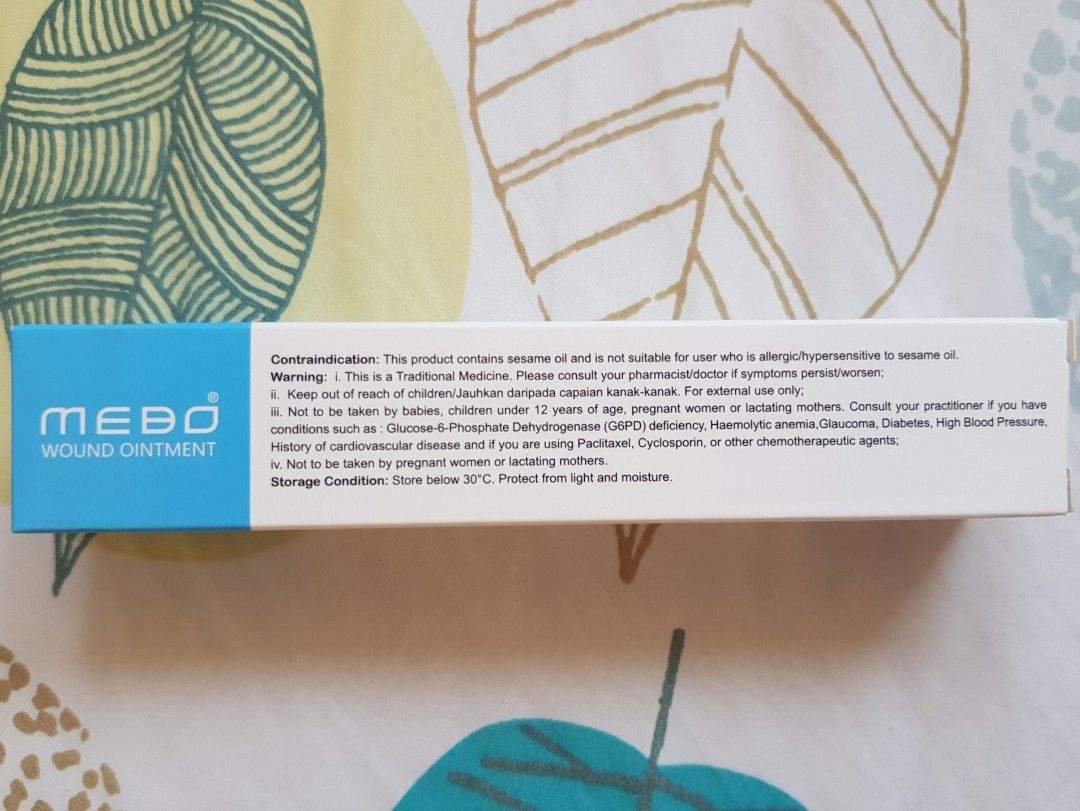 Mebo wound ointment (40g), Beauty & Personal Care, Bath & Body, Body ...
