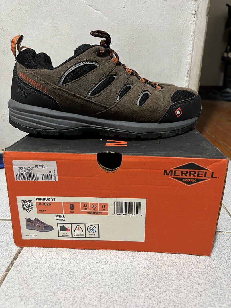 merrell womens safety shoes