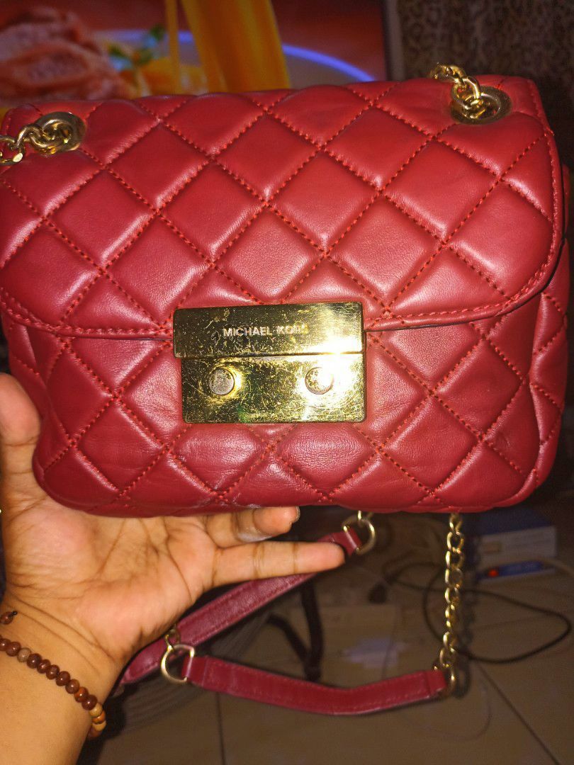 Michael Kors sloan Mini Maroon