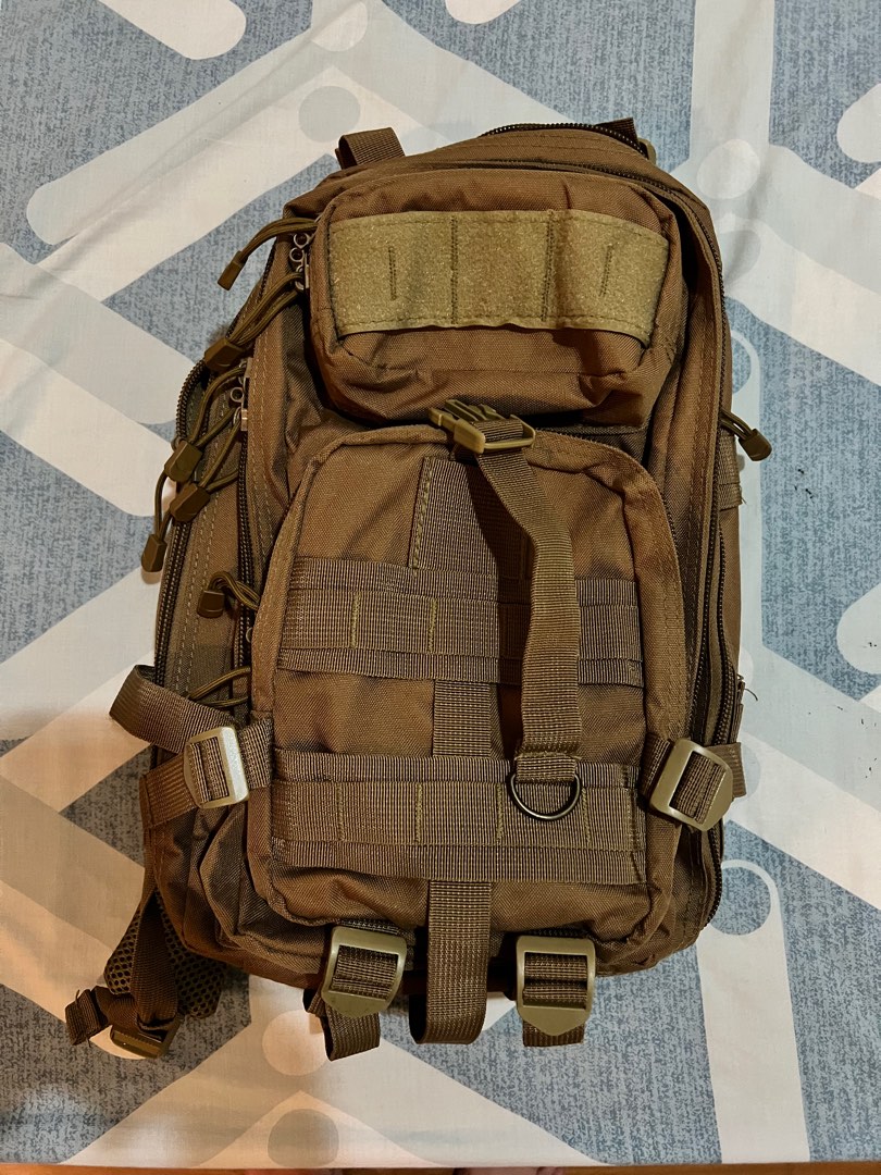 Military Style Backpack, Men's Fashion, Bags, Backpacks on Carousell