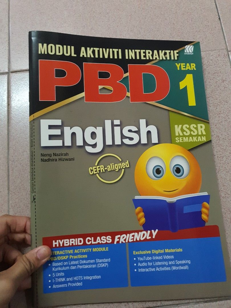 Modul Aktiviti Interaktif PBD English Year 1 (Sasbadi), Hobbies & Toys