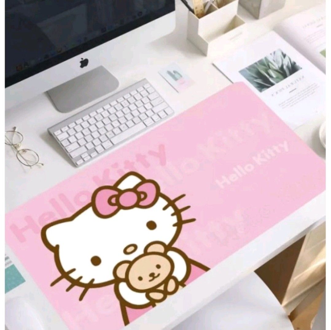 Hello Kitty Gaming-Mauspad 32x27 Cm - Rutschfeste Oberfläche Mit EIS-Motiv