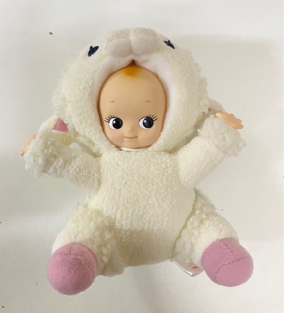Mr Kewpie doll hood mister donut