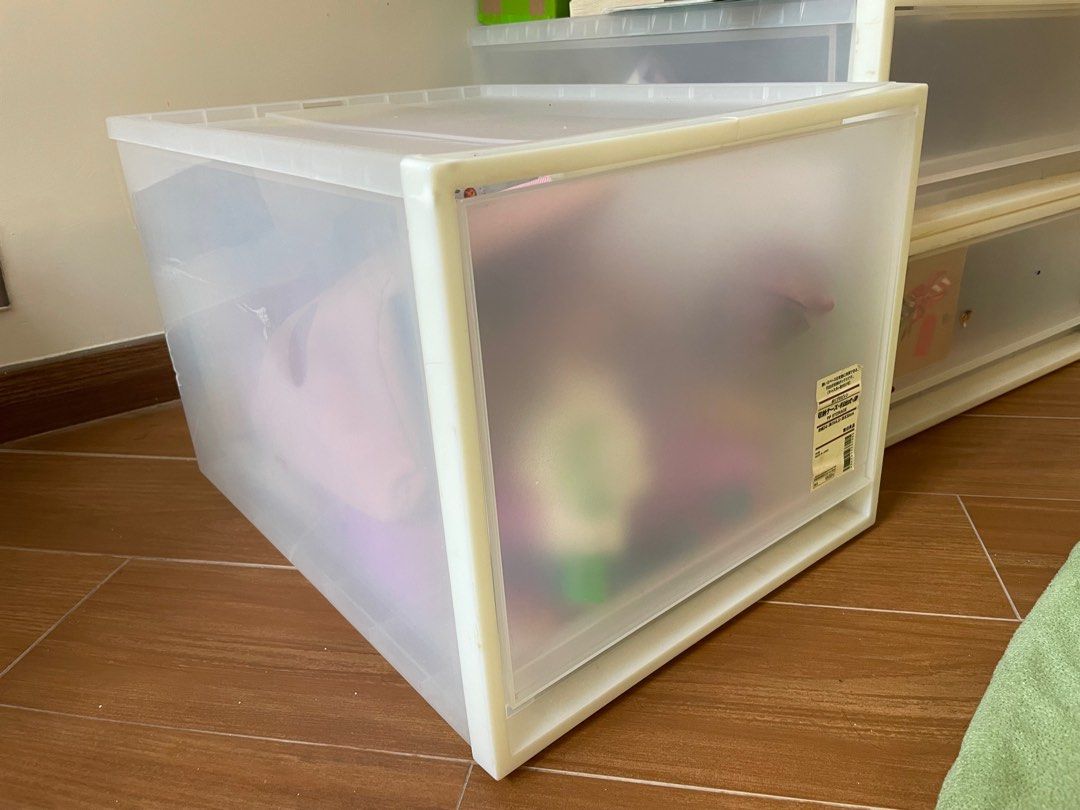 muji storage box, 傢俬＆家居, 其他, 收納箱及袋 Carousell