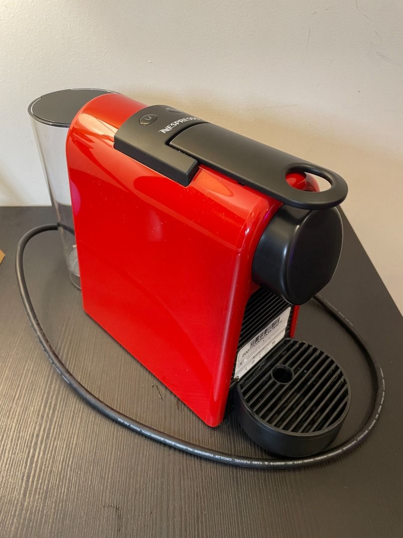 Nespresso Essenza Mini Ruby Red Coffee Machine, TV & Home Appliances
